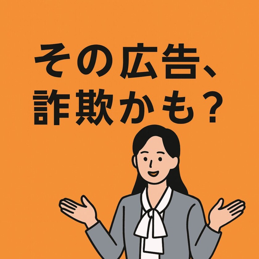 その広告詐欺かも？