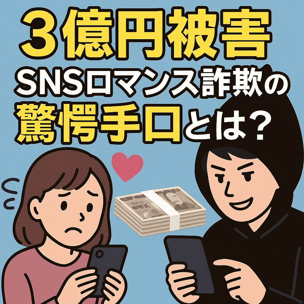 SNSロマンス詐欺