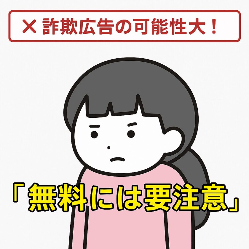 無料の要注意
