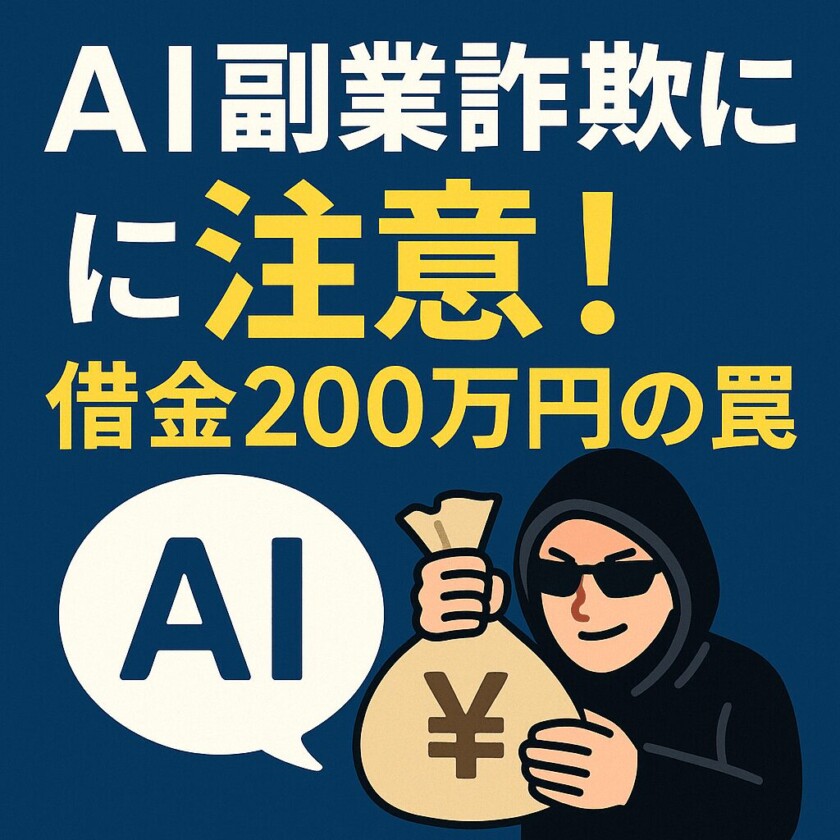 AI副業詐欺