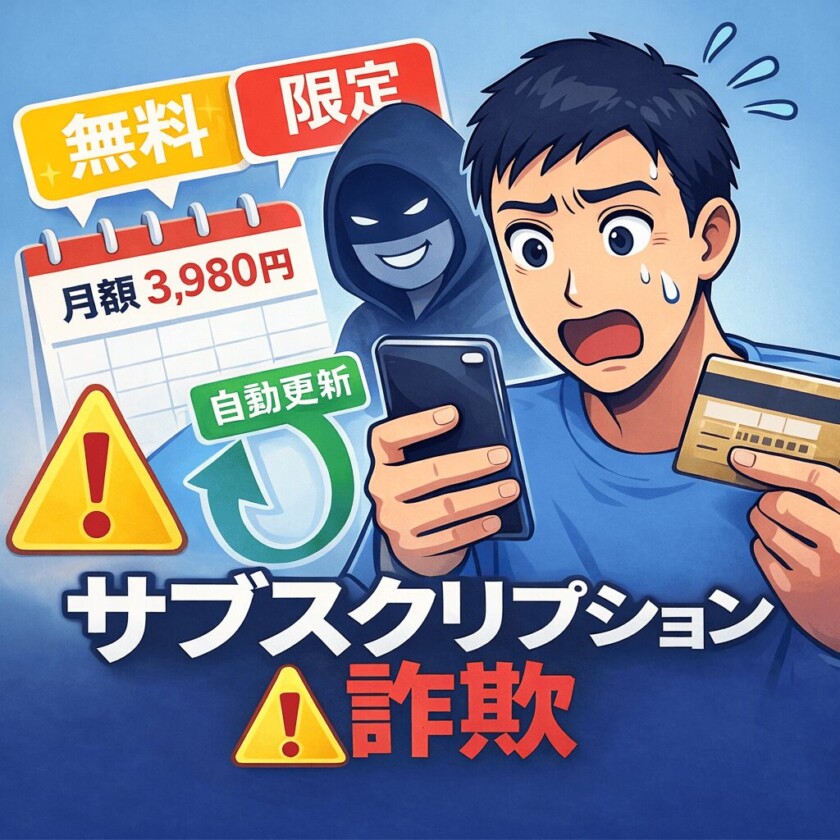 サブスク詐欺